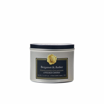 Bergamot & Amber Gentleman’s Candle – Sophisticated, Rich Fragrance