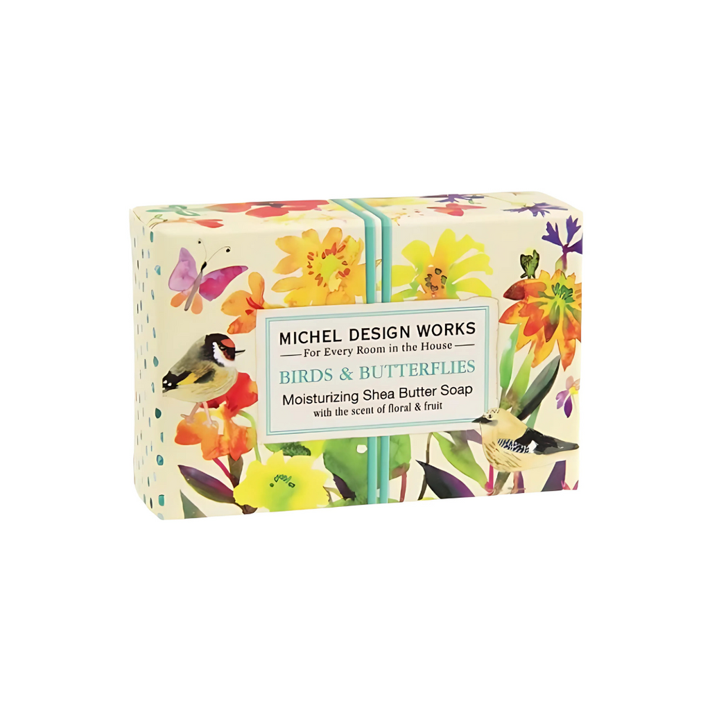 Birds and Butterflies Boxed Soap – Natural & Luxurious English-Made Soap