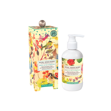 Birds and Butterflies Hand & Body Lotion – Silky, Moisturising with Shea Butter