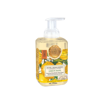 Lemon Basil Foaming Soap – Luxurious Hand Soap with Shea Butter