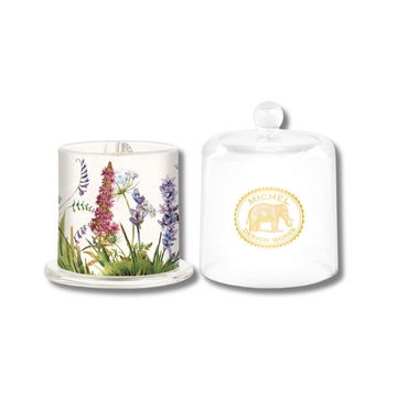 Garden Path Cloche Candle – Elegant Scented Décor