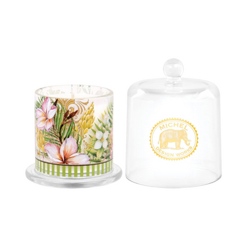 Island Breeze Cloche Candle - Luxurious Soy Blend