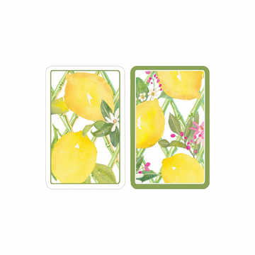 Limoncello Playing Cards – Elegant 2-Deck Set with Gold Gift Box