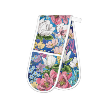 Magnolia Double Oven Mitt - Stylish Heat Protection