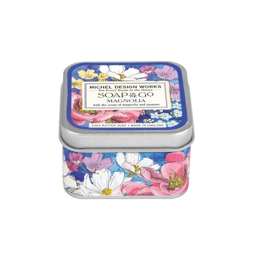 Magnolia Soap on the Go – Mini Soaps in a Charming Tin