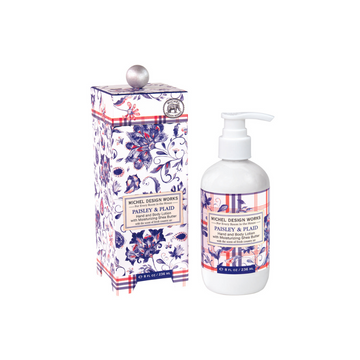 Paisley and Plaid Hand and Body Lotion – Luxurious Floral Hydration