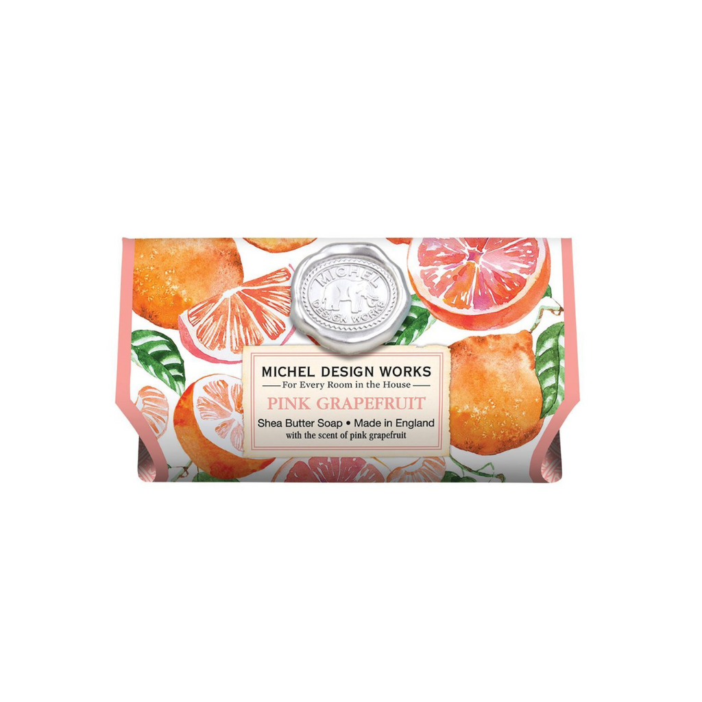 Pink Grapefruit Large Bath Soap – Luxurious Triple-Milled Soap