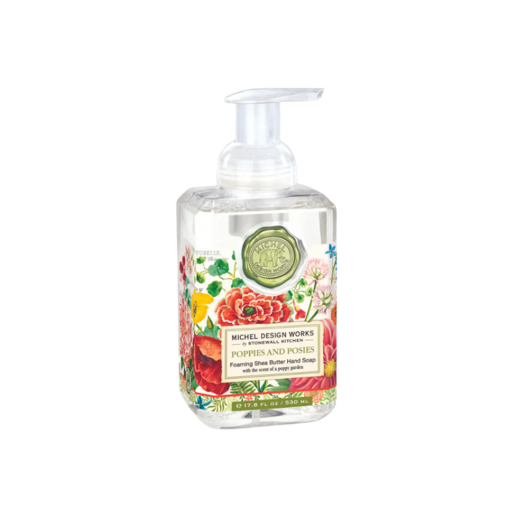 Poppies & Posies Foaming Soap – Luxurious Floral Hand Wash