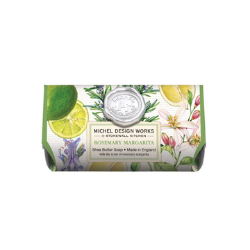 Rosemary Margarita Large Bath Soap – Luxurious Triple-Milled Soap