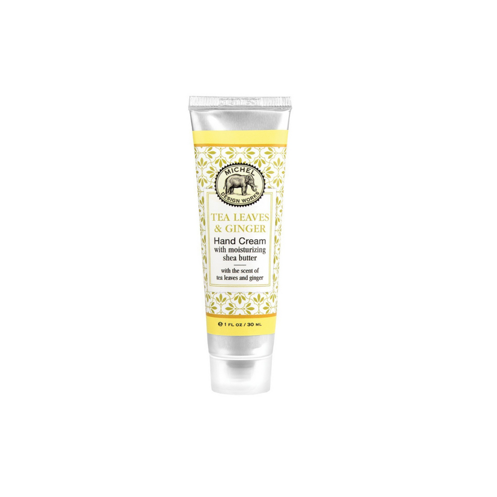 Tea Leaves and Ginger Small Hand Cream – Aromatic Moisturising Travel Essential