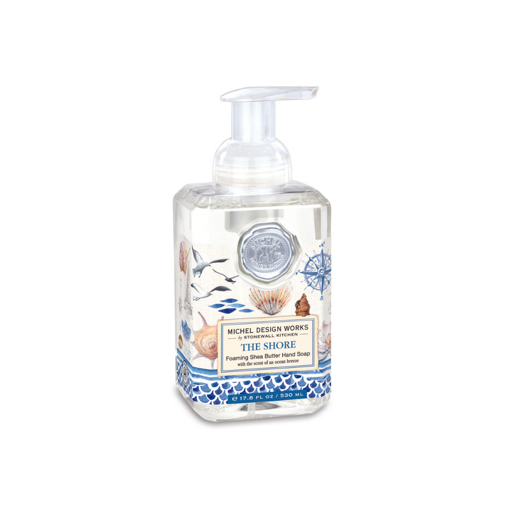 The Shore Foaming Soap – Coastal Scent with Shea Butter and Aloe