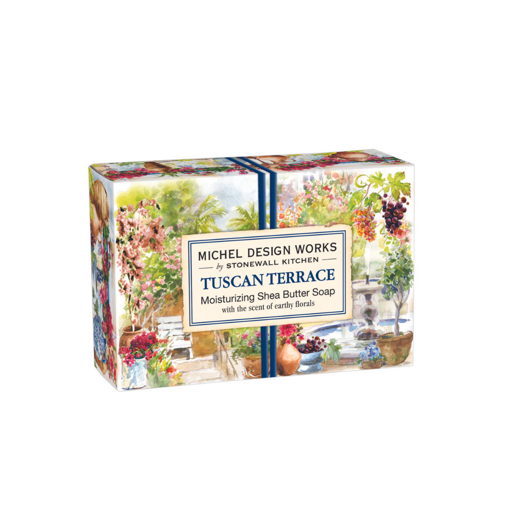 Tuscan Terrace Boxed Soap – Luxurious Scented Soap Made in England