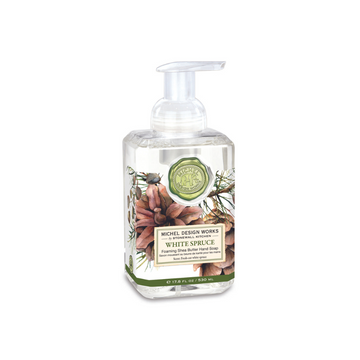 White Spruce Foaming Soap – Gentle & Moisturising Pine Scent