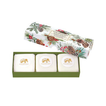 White Spruce Shea Butter Soap Gift Set – Luxurious & Moisturising